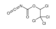 1,2,2,2-tetrachloroethyl N-(oxomethylidene)carbamate Structure