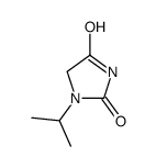 2,4-IMIDAZOLIDINEDIONE, 1-(1-METHYLETHYL)- Structure