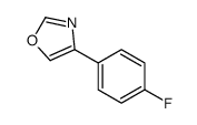 4-(4-Fluorophenyl)-1,3-oxazole structure