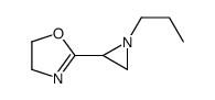 2-(1-propylaziridin-2-yl)-4,5-dihydro-1,3-oxazole Structure