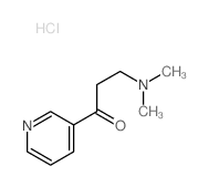 1-Propanone,3-(dimethylamino)-1-(3-pyridinyl)-, hydrochloride (1:1) picture