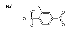 sodium 2-methyl-4-nitrobenzenesulphonate Structure