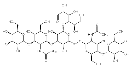 LACTO-N-HEXAOSE结构式