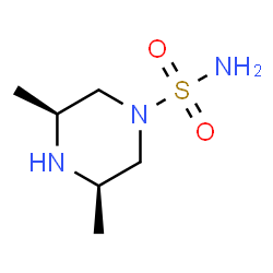 1-Piperazinesulfonamide,3,5-dimethyl-,(3R,5S)-rel-(9CI)结构式