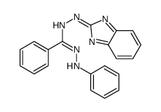 N'-anilino-N-(benzimidazol-2-ylideneamino)benzenecarboximidamide Structure