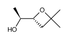 (S)-1-((R)-4,4-dimethyloxetan-2-yl)ethan-1-ol Structure