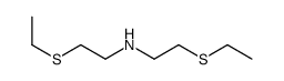 2-ethylsulfanyl-N-(2-ethylsulfanylethyl)ethanamine Structure