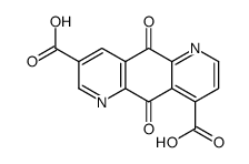 5,10-dioxopyrido[2,3-g]quinoline-3,9-dicarboxylic acid Structure