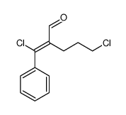 5-chloro-2-(chlorophenylmethylene)valeraldehyde结构式