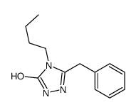 3-benzyl-4-butyl-1H-1,2,4-triazol-5-one Structure