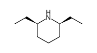 2,6-diethylpiperidine结构式