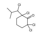 2,2,6-TRICHLORO-6-(1-CHLOROISOBUTYL)CYCLOHEXANONE picture