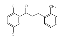 2',5'-DICHLORO-3-(2-METHYLPHENYL)PROPIOPHENONE Structure