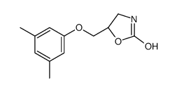 (5R)-5-[(3,5-dimethylphenoxy)methyl]-1,3-oxazolidin-2-one Structure