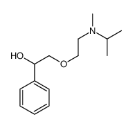 2-[2-[methyl(propan-2-yl)amino]ethoxy]-1-phenylethanol Structure