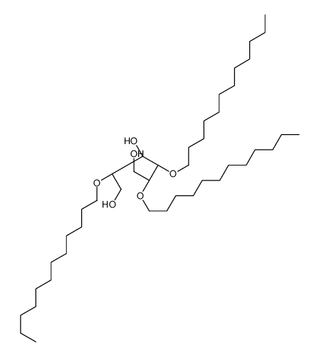 2,4,5-tri-O-dodecyl-D-glucitol结构式