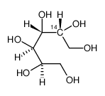 (2R,3S,4R,5R)-hexane-1,2,3,4,5,6-hexol Structure