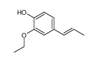 2-ethoxy-4-trans-propenyl-phenol结构式