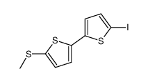 5-Iodo-5'-(methylthio)-2,2'-bithiophene结构式