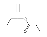 3-methylpent-1-yn-3-yl propanoate Structure