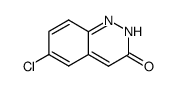 6-chloro-2H-cinnolin-3-one结构式