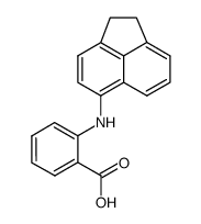 N-acenaphthen-5-yl-anthranilic acid结构式