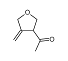 Ethanone, 1-(tetrahydro-4-methylene-3-furanyl)- (9CI)结构式