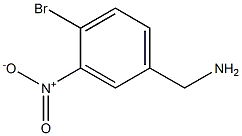 (4-BROMO-3-NITROPHENYL)METHANAMINE Structure