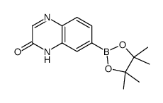 6-(4,4,5,5-tetramethyl-1,3,2-dioxaborolan-2-yl)quinoxalin-2-ol Structure