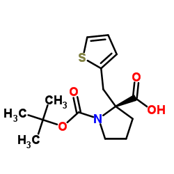 BOC-(S)-ALPHA-(2-THIOPHENYLMETHYL)-PROLINE图片