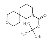 9-Oxa-2-azaspiro[5.5]undecan-9-carboxylic acid tert-butyl ester structure