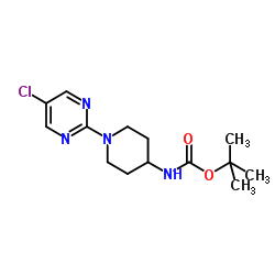 2-Methyl-2-propanyl [1-(5-chloro-2-pyrimidinyl)-4-piperidinyl]carbamate picture