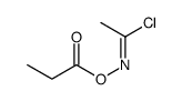 [(Z)-1-chloroethylideneamino] propanoate structure