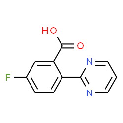 5-fluoro-2-(pyrimidin-2-yl)benzoic acid picture