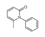 6-methyl-1-phenylpyridin-2-one结构式