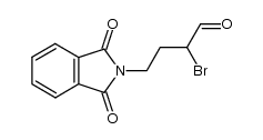 2-bromo-4-(1,3-dihydro-1,3-dioxo-2H-isoindol-2-yl)butyraldehyde Structure