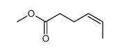 (Z)-4-Hexenoic acid methyl ester结构式