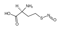 L-Homocysteine, nitrite (ester) (9CI) structure