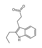 3-(2-nitroethyl)-2-propyl-1H-indole Structure