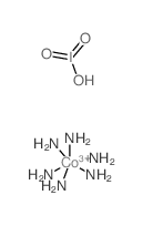 HEXAAMMINECOBALT(III) IODATE structure