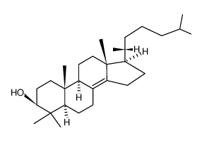 4,4-Dimethyl-5α-cholest-8(14)-en-3β-ol Structure