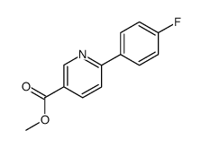 6-(4-fluorophenyl)-pyridine-3-carboxylic acid methyl ester Structure