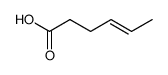 (E)-4-Hexenoic acid结构式