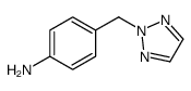 4-(2H-1,2,3-噻唑-2-甲基)苯胺结构式