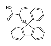 (S)-2-((9-phenylfluoren-9-yl)amino)-3-butenoic acid Structure