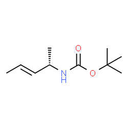 Carbamic acid, (1-methyl-2-butenyl)-, 1,1-dimethylethyl ester, (S)- (9CI)结构式