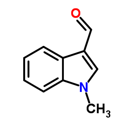 1-甲基吲哚-3-甲醛结构式