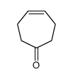 4-环庚烯-1-酮结构式