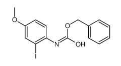 benzyl N-(2-iodo-4-methoxyphenyl)carbamate Structure