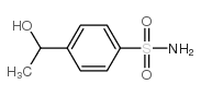 4-(1-hydroxyethyl)benzenesulfonamide structure